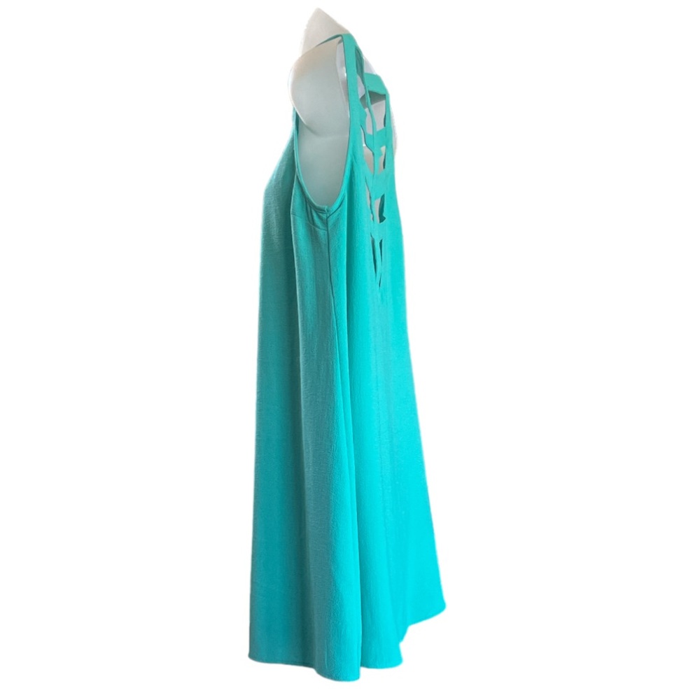 Umgee Women’s Mint Color Sleeveless Mini Dress size Small NWT - Picture 4 of 12